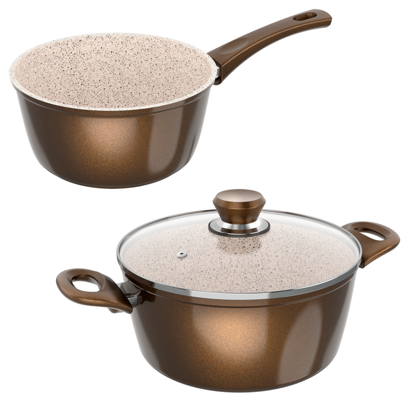 Cerafit Granit - Kochtopf, Set 3tlg. | B-Ware