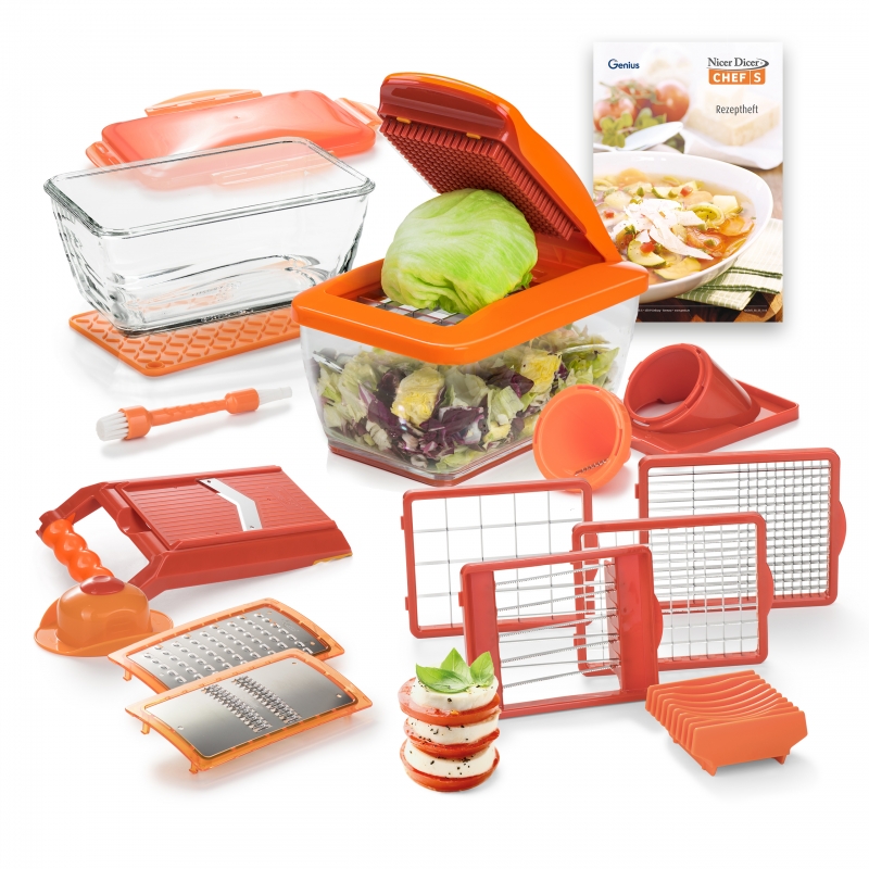 Nicer Dicer Chef S | Deluxe-Set 20-tlg. | B-Ware